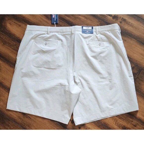 Vineyard Vines On-the-Go 10" Shorts 52B Stone New Retail $105 Water Repellant - Picture 7 of 8